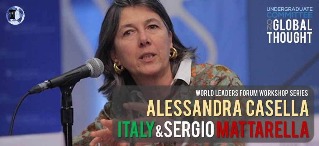 UCGT with Alessandra Casella CU Global Thought